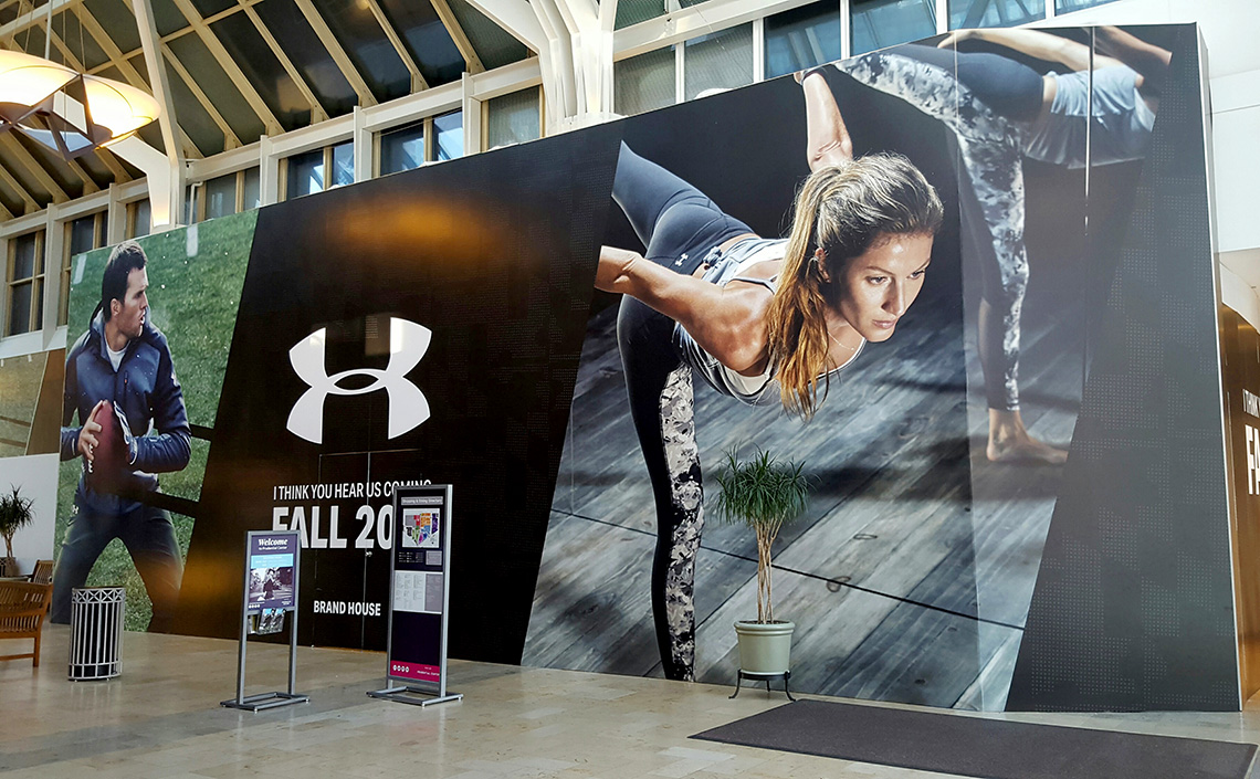 Under Armour - Window Graphics & Enclosure