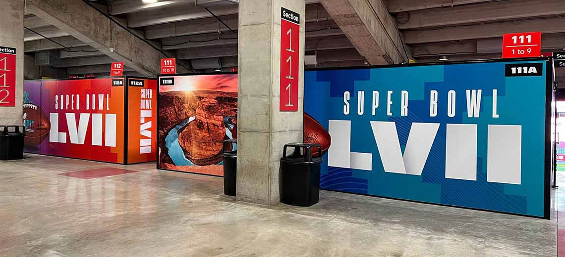 Arizona Cardinals Host Super Bowl LVII - Custom Temporary Suites