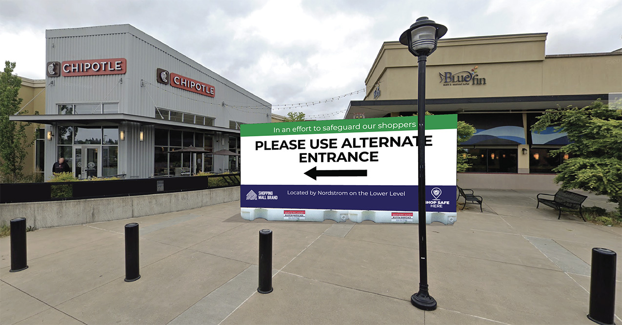 Shop Safe Interior Signage