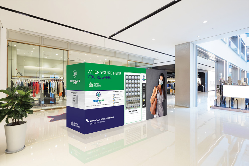 Shop Safe Vending Kiosk