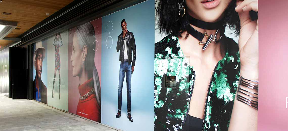 Featured Shopping Center Barricade by Boston Retail Solutions